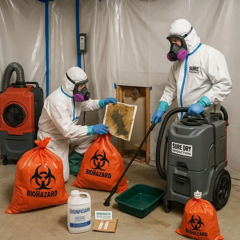 Contaminated Water Handling Protocols process in Holland, OH