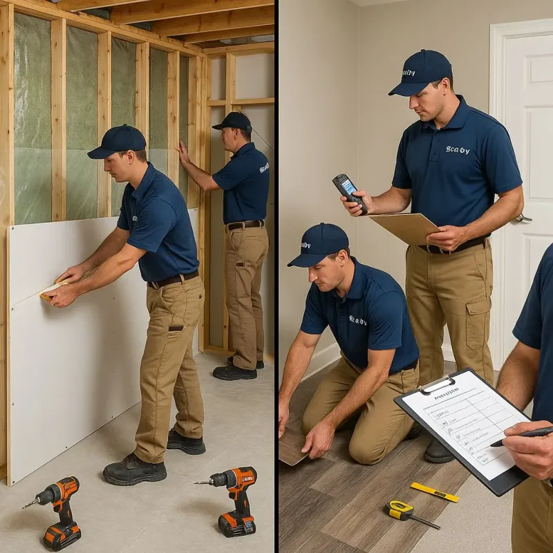 Repairs and Reconstruction process in Holland, OH